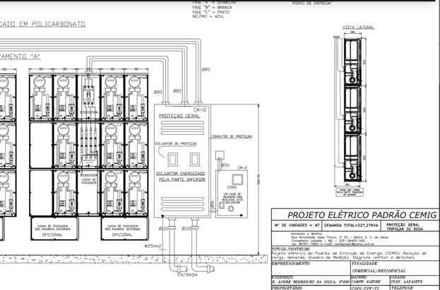 Engenharia Elétrica - Projetos de Padrão e Cabine